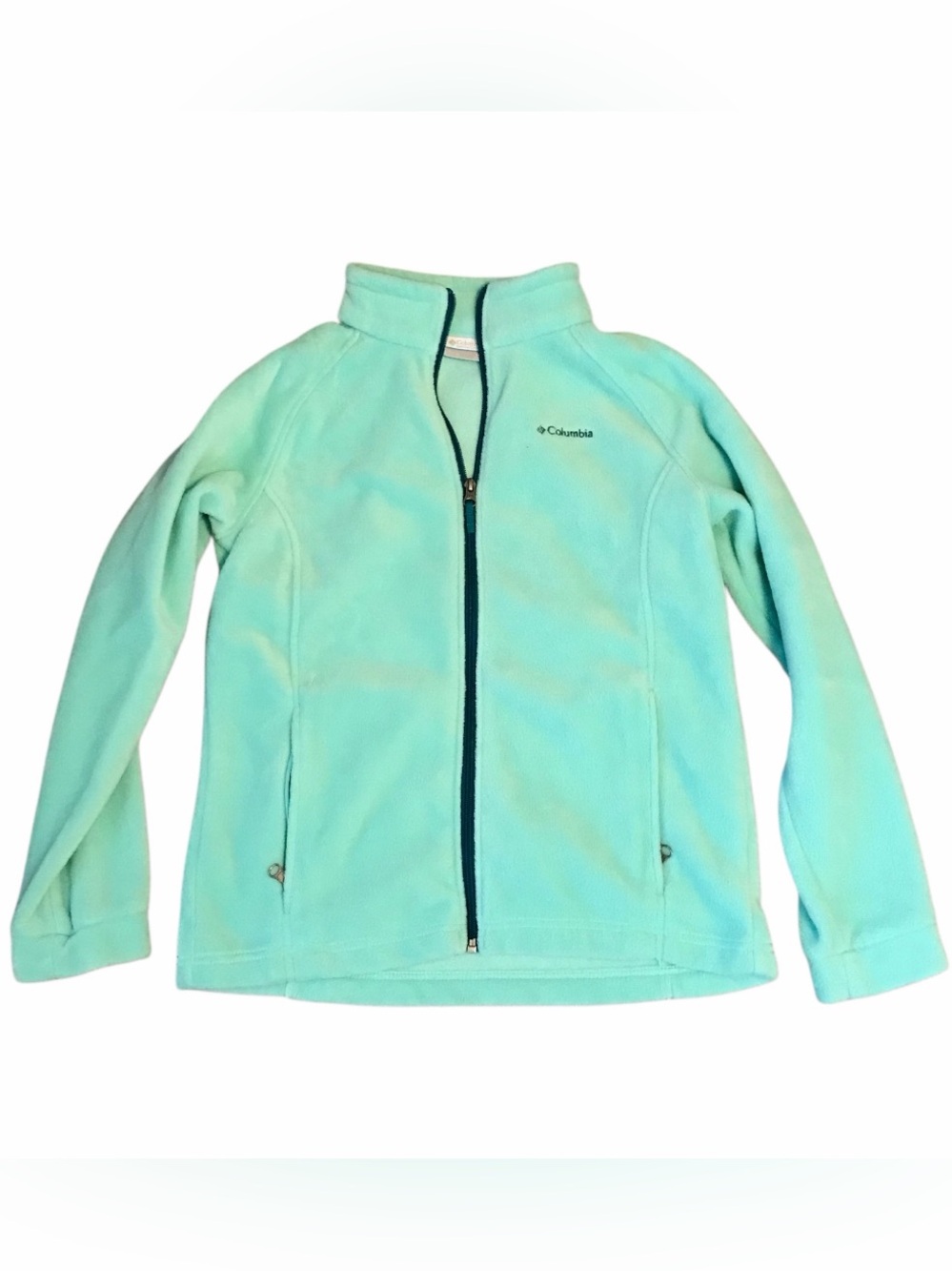 Columbia Kids' Light Blue Full-Zip Fleece Jacket XL